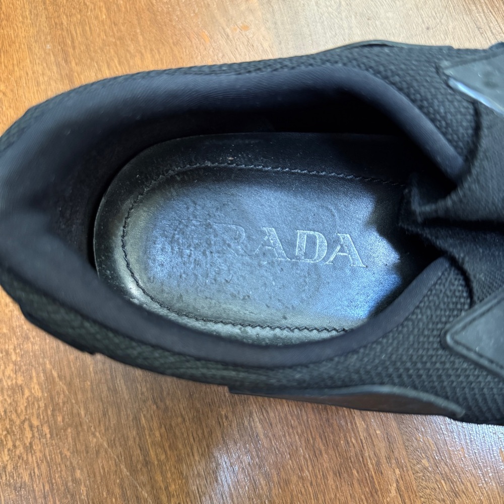 Prada Men’s Black Cloudbust Sneakers - Picture 7 of 8